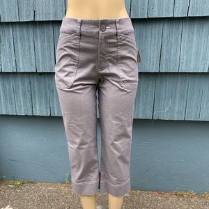 Sojo ankle pants size 6 metal color